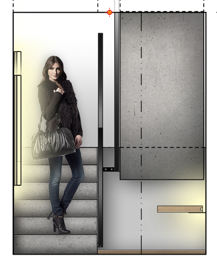 Garderobe Architekt Privat Chalet Zermatt Zimmer Suiten Exklusive Luxus Chaleteinrichtung Hoteleinrichtung Hoteleinrichter Hotelausstatter diesigner konzept David Weigel 1