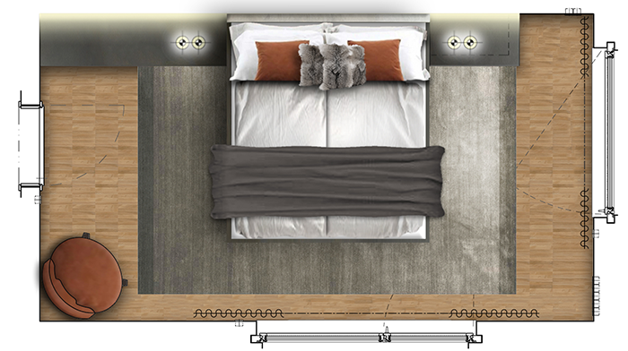 Entwurf Architekt Privat Chalet Zermatt Zimmer Suiten Exklusive Luxus Chaleteinrichtung Hoteleinrichtung Hoteleinrichter Hotelausstatter diesigner konzept David Weigel 2